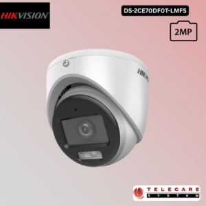 Hikvision DS-2CE70DF0T-LMFS ColorVu Audio Fixed Turret Camera